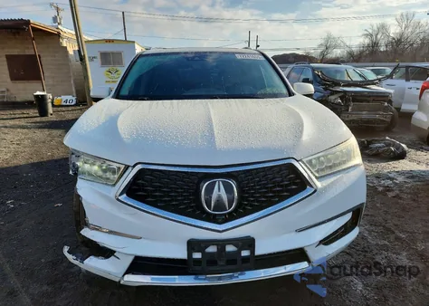 2017 Acura Mdx Sport Hybrid Advance z USA, uszkodzony, nr VIN 5FRYD7H76HB000632
